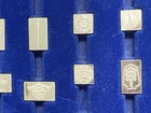 Franklin Mint Classic Car Logo 1 Gram Sterling Silver Set 50 Pieces