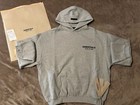 New Fear Of God Essentials Kids 12 xl Light Heather Hoodie 100  Authentic   