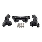 3 5  Handlebar Riser   Top Clamp For Harley Fat Boy Heritage Softail Fxst Flstn