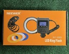 Neewer Rf-550d Macro Led Ring Flash Kit W  Adapters Diffusers Open Box