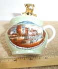 Antique Lima  Ohio North Main Street From Courthouse Miniature Cup W  Pig   