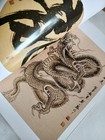 Dragon Chinese Painting Japanese Style Oriental Tattoo Flash 16  Sketch Book A3