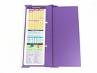 Nursing Edition Clipboard Folding Metal Reference Clipboard Teal Tri-fold New