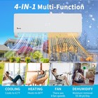 Wifi 20000btu Dual Zone Mini Split Air Conditioner   Heat Pump 23 Seer2 208 230v