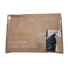 Beright Wooden Baby Walker With Roller  Push And Pull Learning Activity Walker