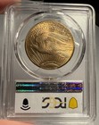 1911-d  20 Pcgs Ms 65 Cac St  Gaudens Gold Double Eagle