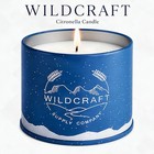 Citronella Candle 100  Soy Wax Natural Outdoor Indoor Scented Candle Blue 1-pack