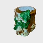 Vintage  Lefton  Pixie Tree Stump Ceramic Elf Planter