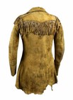 100  Men s Indian Native American Buckskin Suede Leather War Shirt