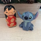 Disney Lilo   Stitch Ceramic Salt And Pepper Shaker Set From Cracker Barrel