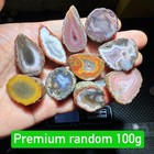 Wholesale  Natural Crystal Rough Unpolished China Agate Achat Nodule Specimen 