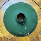 Vtg Benjamin 14    Green Porcelain Enamel Barn Light Shade Industrial Farmhouse