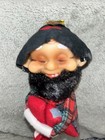 Vintage Christmas Knee Hugger Elf Pixie Dwarf Gnome Hillbilly Made In Japan