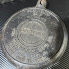 Antique Griswold Cast Iron Waffle Iron American No  8