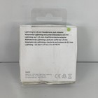 Oem Apple Lightning To 3 5mm Headphone Jack Adapter For Iphone Factory Sealed