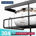 Aitatty Over The Door Shower Caddy Hanging  Black Rustproof Shower Organizer Ove
