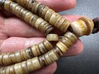 Authentic 108-bead Yak Bone Mala Necklace 9mm Beads   20 Inch Tibetan Prayer Be