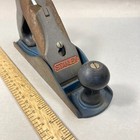 Stanley Hand Plane Smooth Bottom 9 3 4  Long 2  Cutter Blue C557mp Usa