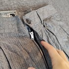 Vtg 1980s Inprivate Pleated High Waisted Parachute Pants 38  Nwt Bono 90s
