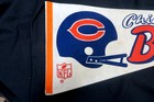 Chicago Bears Pennant Vintage Felt Flag Banner Nfl Football 30 