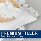 18x18 Pillow Insert Euro Throw Pillow Insert 18 Inch Decorative Pillow Insert   