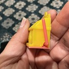 Vtg Plastic Slot Machine One Arm Bandit Key Chain Toy Hong Kong Works