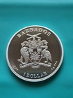 2018 Barbados Carribean Seahorse  999 1 Oz Silver Coin