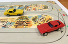 1967 Chevrolet Road Rally Game W  Both Cars-camaro And Corvette