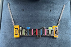 Disneyland Parks Crislu Disneyland Marquee Necklace Nwt