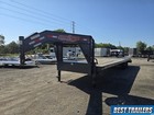 2026 Down2earthtrailers 8 5x25 17 5k Gooseneck Deckover Equipment Trailer  New