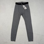 Smartwool Base Layer Pants Men s Small Retail Gray All Season Merino Wool