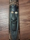 Papua New Guinea Carved Wood Mask Chambri Lakes