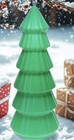 3 Piece 24  Stackable Christmas Tree Durable Plastic Diy Viral In outdoor