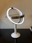 Simplehuman Led Lighted Magnifying Round Makeup Mirror  Tabletop  White silver