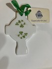 Royal Tara Irish Celtic Cross Bone China Christmas Ornament  New W  Tag
