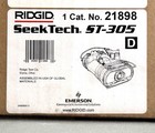 Ridgid St-305 Seektech Underground Locator Line Transmitter   New  Ships Fast 