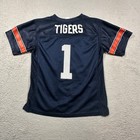 Proedge Auburn Tigers Football Jersey Kids M 8 10 Navy Blue Mesh Sporty Gameday