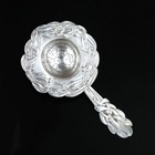 Heimb  rger Silver Tea Stainer - Mistelten   Mistletoe