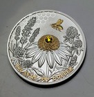 Bee Yourself Coin 2026   1 Oz  999 Copper   Gold Silver Gilded Crystal Privy Hr