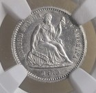 1862 Seated Liberty Half Dime Ngc Ms62 H10c Civil War Uncirculated Bu