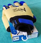 Aftco - Wiremax Gloves - Size  Large 10 - Pair Leadering Gloves - Fishing - New