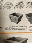 Aluminum Concrete Mold Planter Normandy Junior
