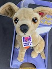 Vintage 1999 Talking Taco Bell Chihuahua Plush Applause Yo Quiero Taco Bell Box