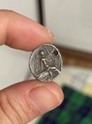 Histiaia  Euboea  Ar Tetrobol  196-146 Bc  Holed  Ancient Greek Silver Coin