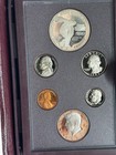 1983-s Prestige Proof Set Olympic Silver Dollar Ogp Case 6 Coins Us Mint
