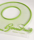 Bond No  9 Neon Art Rare Collectors Plexiglass Perfume Display Green Wall Art
