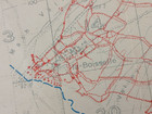 Very Rare Ww1 British Army  battle Of The Somme  Trench Map  specially Produced 
