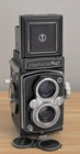 Yashica-mat Film Camera Tlr 80mm 1 3 5 Yashinon Lens Rare 2 8 Viewing Overhauled