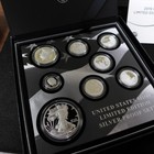2019 Us Mint Limited Edition  999 Silver Proof Set 8 Coins W silver Eagle