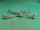 Nice Good Pair Of Crockett Renalde Western Cowboy Spurs